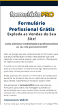 Mobile Screenshot of formulariopro.pog.com.br